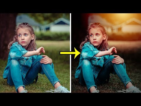 Photoshop Tutorial | How to Add Sunlight Effect in Photoshop | Soft Light Photo Effects