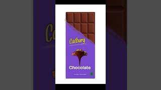 chocolate packing design||#design #packagingdesign #chocolate #dairymilk #cadbury #shorts