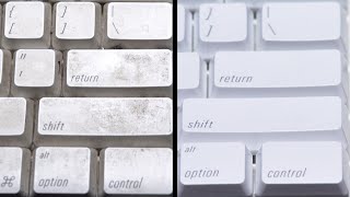 Dirty Keyboard Cleaning (ASMR)