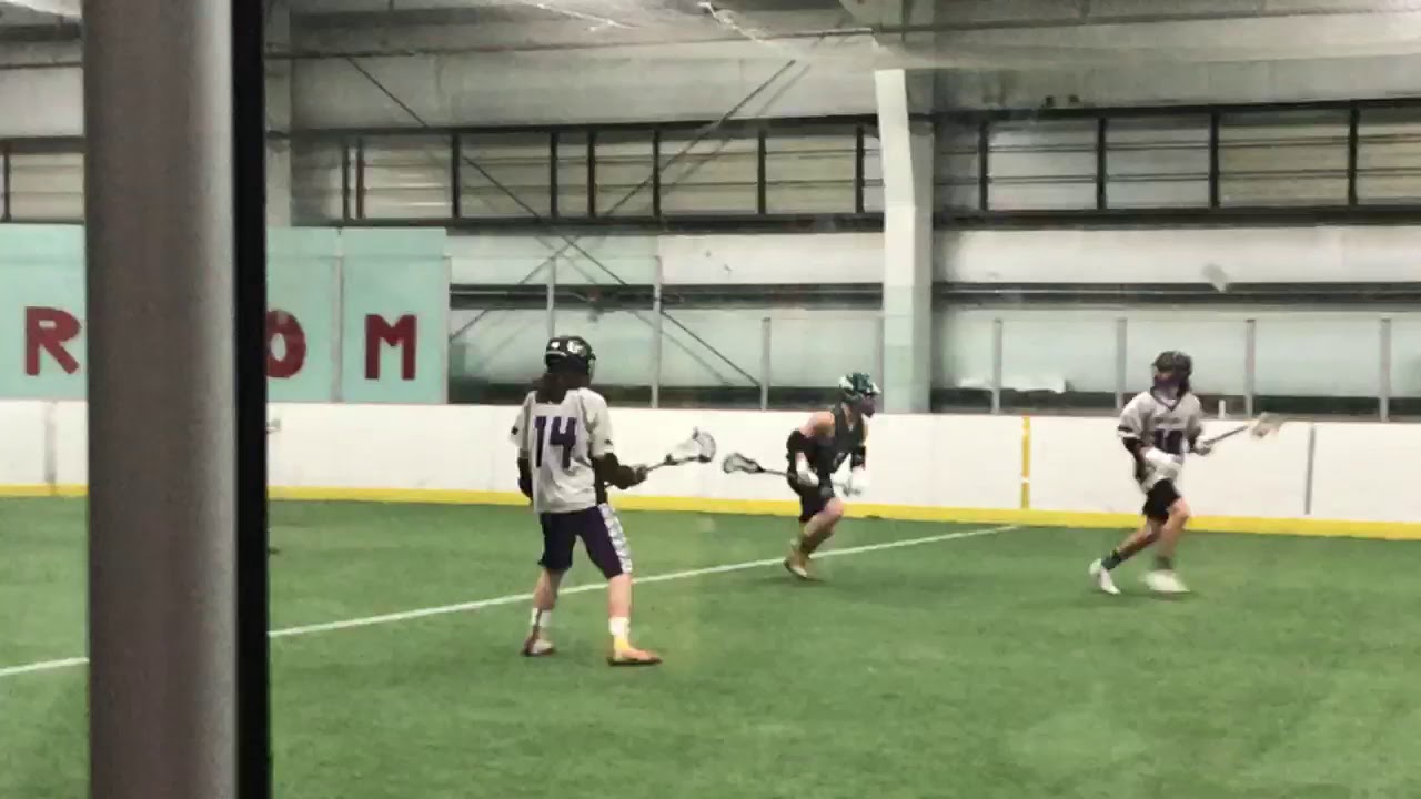 208LC Brett Wheeler #12 (2021) indoor goal v Eagle HS 2