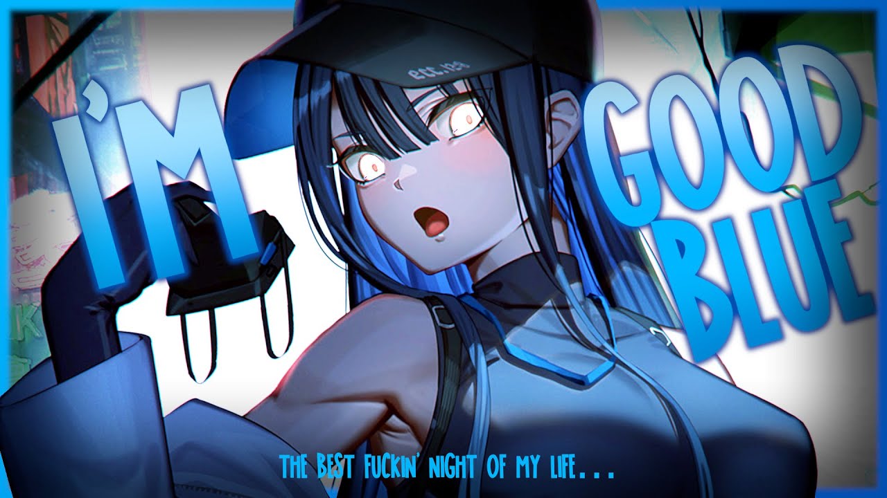 Nightcore ↬ I'm Good (Blue) [Metal Remix | sped up]