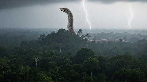 Part 48 - A Girl Alone Surviving In The Forest | A Giant Python Appears in the Ancient Forest