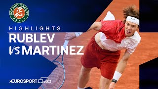 Andrey Rublev vs Pedro Martinez | Round 2 | French Open 2024 Highlights 🇫🇷