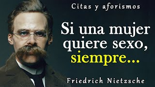 ¡Vale la pena reflexionar sobre las palabras de Nietzsche! | Citas, aforismos, pensamientos sabios.