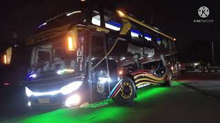Nongkrong Sambil Cuci Mata Liatin Bus2 Malam🤓