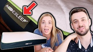 OUR NEW BED! - AceSleep Mattress Review