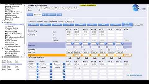 Brief intro to GaneTime plus time sheet exception resolution