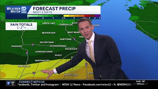 6/16 Rounds of rain, storms next 2 days in SE Wisconsin