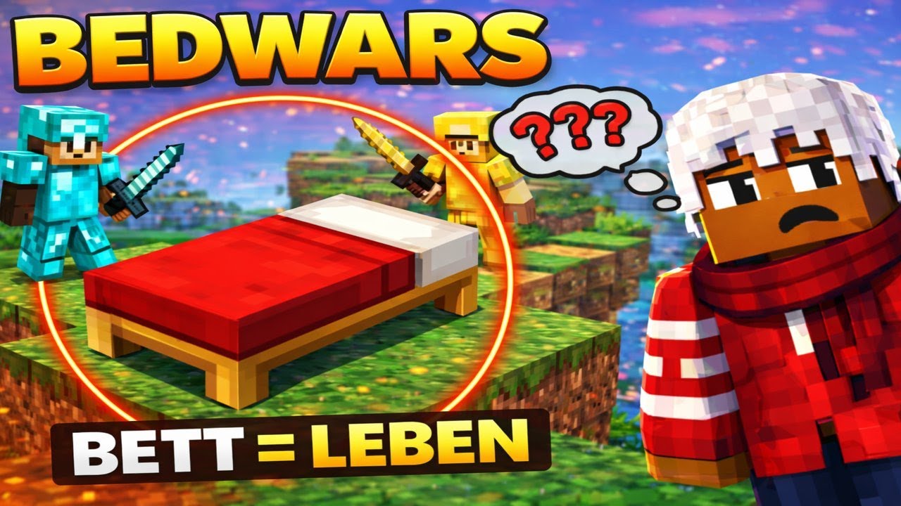 WER DAS BETT VERLIERT, IST RAUS 😱 | Minecraft Bedwars