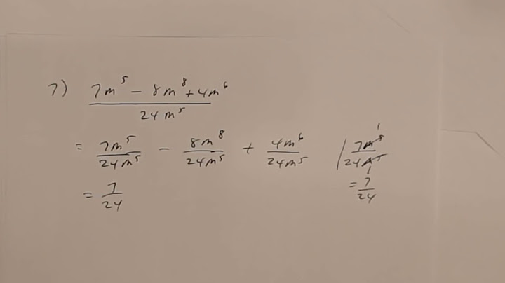 Dividing a polynomial by a monomial worksheet answers