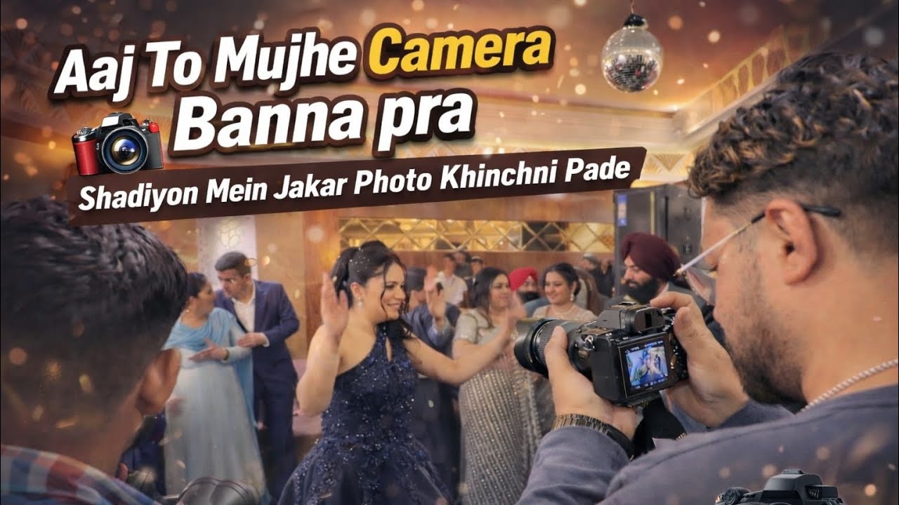 Shaadi Enjoy Karne Gaya Tha, Cameraman Ban Gaya 😂 | Wedding Vlog 9