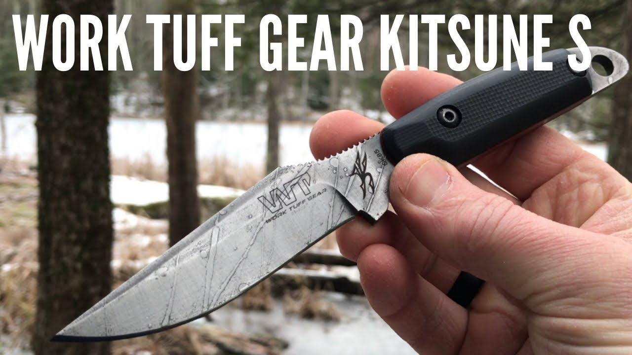 Work Tuff Gear Kitsune S Compact Fixed Blade for EDC YouTube