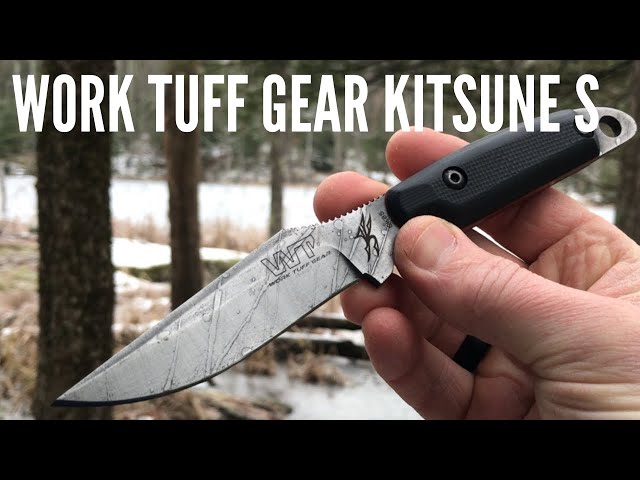 Work Tuff Gear Kitsune S: Compact Fixed Blade for EDC - YouTube