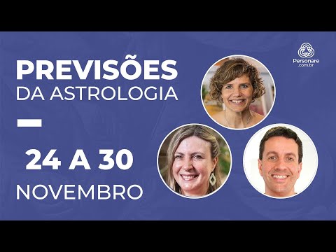 Previsões da Semana: