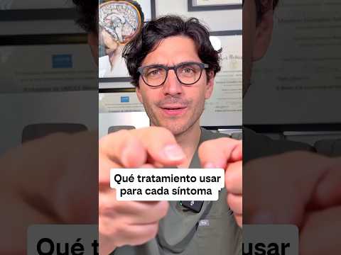 Qué tratamiento usar para cada síntoma