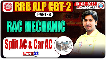 RRB ALP CBT 2 Class 2024 | Split AC and Car AC #02 | Engineering Drawing for ALP CBT 2 Class