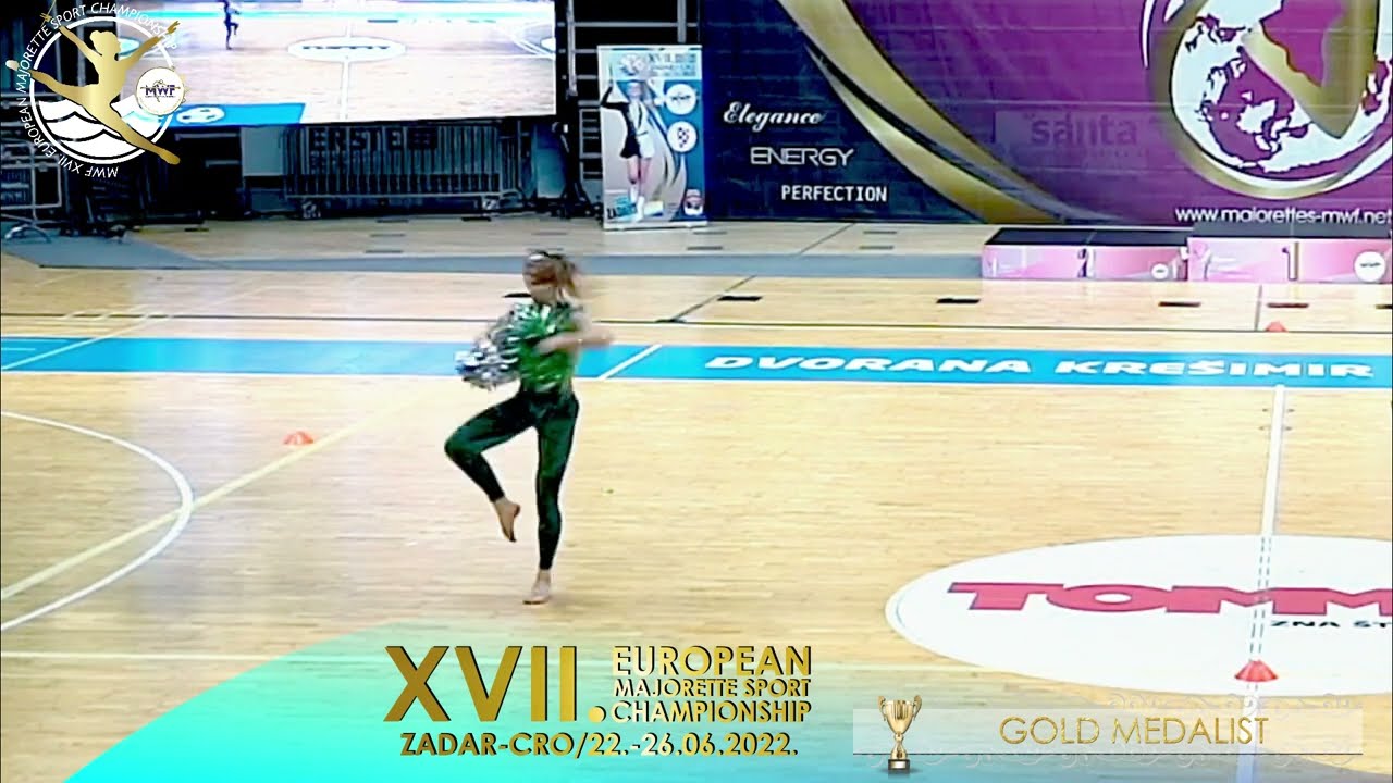 MWF/XVII. EUROPEAN MAJORETTE SPORT CHAMPIONSHIP/ZADAR-CRO,22.-26.06.2022.
