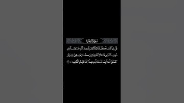 ماتيسر من سورة البقرة، القارئ مختار الحاج #القرآن_الكريم #الفرقان #سورة_البقرة