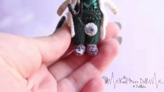 real micro doll crochet doll doctor