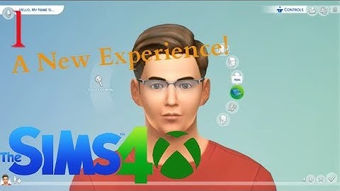 Sims 4 Xbox One Part 1-Creating My Character And My House