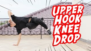 Upper Hook to Knee Drop I DOPE Transition For Bboy