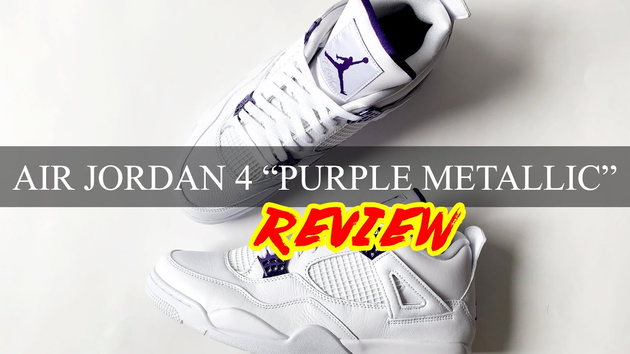 air jordan 4 purple metallic resale value