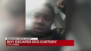 Boy escapes DCS custody