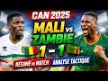 Mali 🇲🇱 vs Zambie 🇿🇲 : Résumé, Analyse Tactique et Stats du match de la CAN 2025  