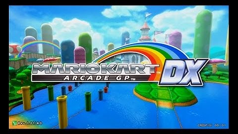 MARIOKART ARCADE GP DX (GameTrailer)