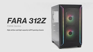 SilverStone FARA 312Z High airflow and high capacity mATX gaming chassis