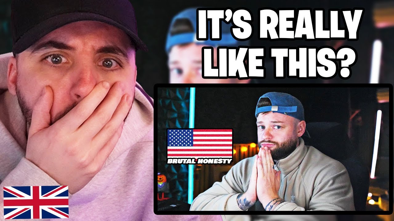 Brit Reacts to British Guy Exposes what America is REALLY like...