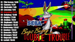 Bugs Bunny in Double Trouble OST |1996 | SEGA GENESIS - complete soundtrack in one video