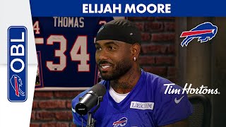 Elijah Moore Im Just Grateful To Be Here One Bills Live Buffalo Bills