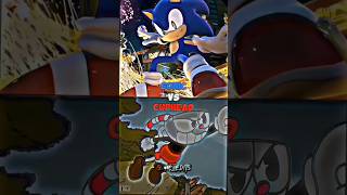 Sonic vs Cuphead #shorts