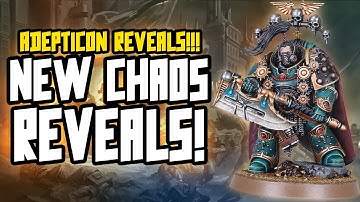 ALL THE CHAOS REVEALS! 2 Wounds confirmed! New Knights, New Horus Heresy!