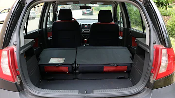 Hyundai Getz - How to Expand the Cargo Space