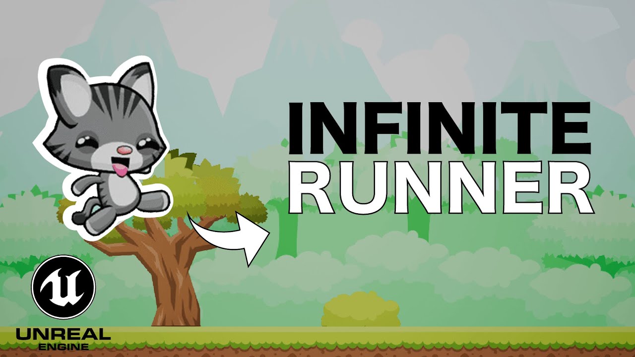 Criando um jogo runner 2d na Unreal engine 4 parte 1 