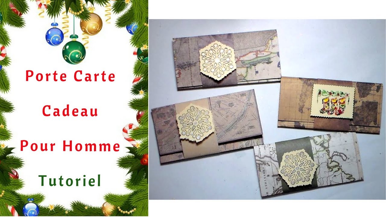 Porte-cartes-cadeaux de Noël, enveloppe de carte-cadeau de Noël