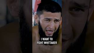 'I Like Robert Whittaker' - Khamzat Chimaev #Ufcsaudiarabia