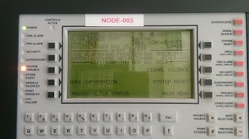 FACP Disablement ! How To Disable Notifier/Honeywell Panel & How To Check The History !
