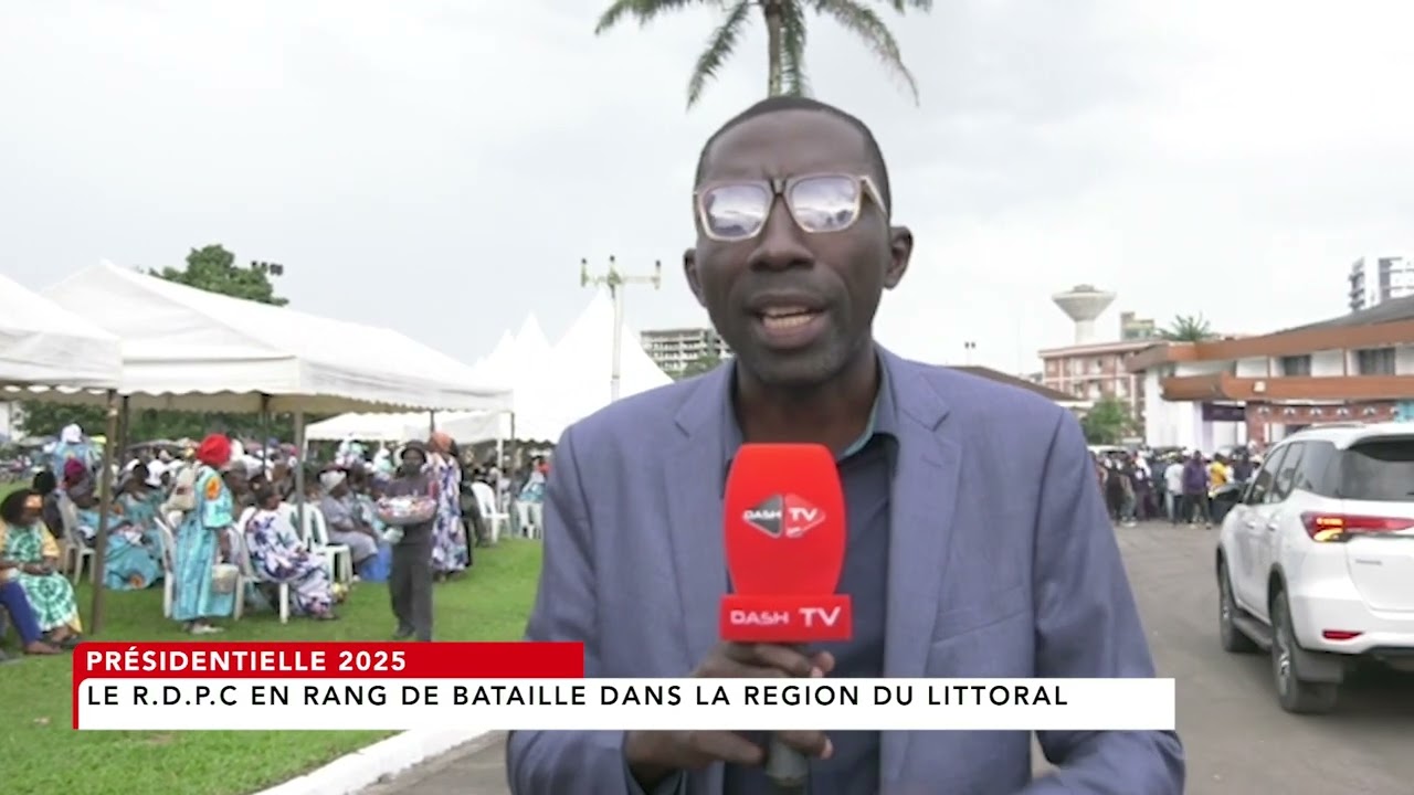 MEÉTING LANCEMENT CAMPAGNE PRÉSIDENTIELLE 2025 LITTORAL BY JEAN MARIE ONAMBELE 