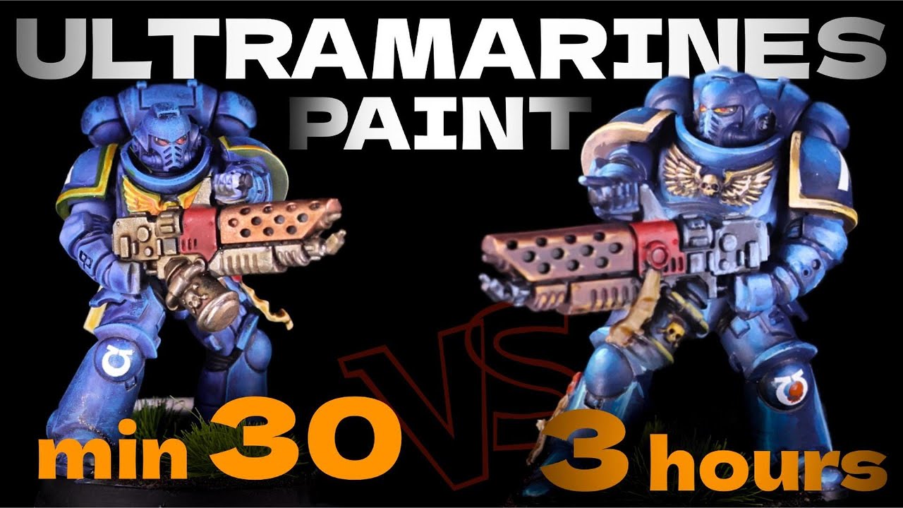 Painting ultramarines for beginners | battle ready