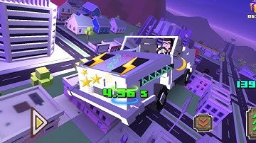 Rocker tuned his car and showed off at the farm - Blocky Farming and Racing Simulator | game play