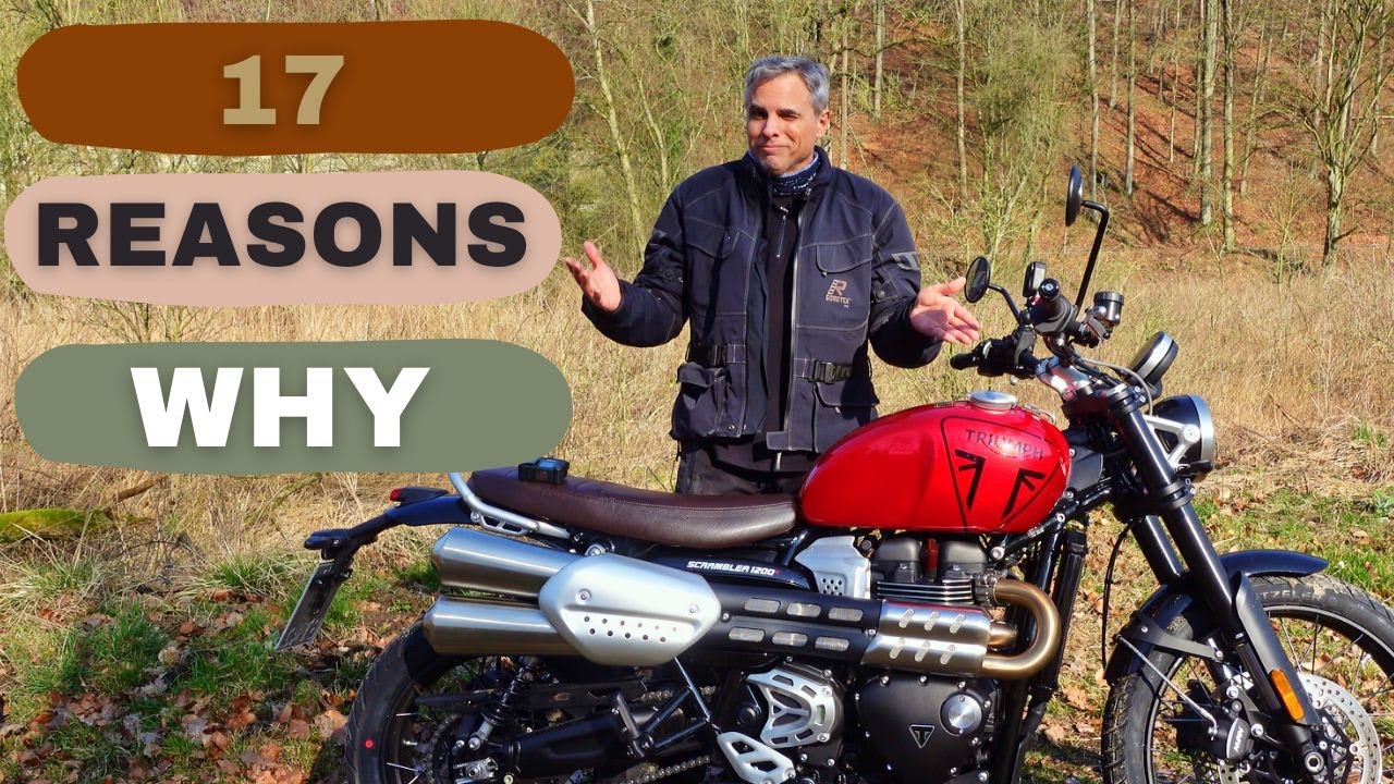 Triumph Scrambler 1200 X 2024 года | Вычтите 17 и прибавьте 1