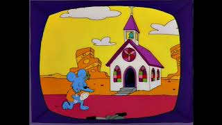 Simpsons - Itchy & Scratchy Dedicated To Lester & Eliza (from "The Day The Violence Died")