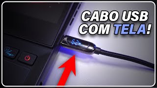 The USB cable with a screen that measures power!