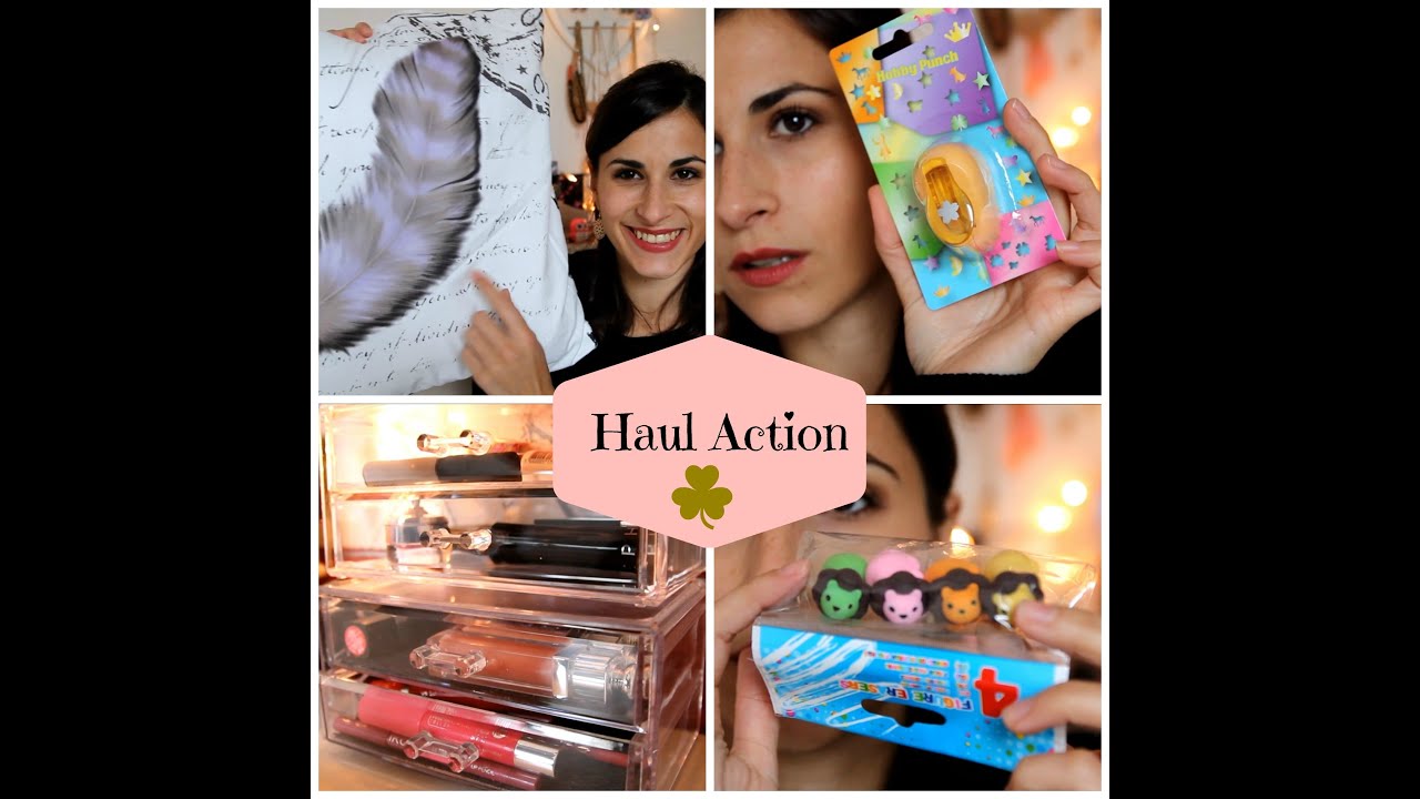 Haul action : déco, rangement makeup, cuisine, enfants, dessin ...