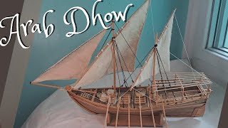 Making Dhow (Arab Boat)