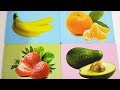 Belajar Mengenal Buah Dengan Gambar Buah Asli Learn Names of Fruits Edukasi Balita