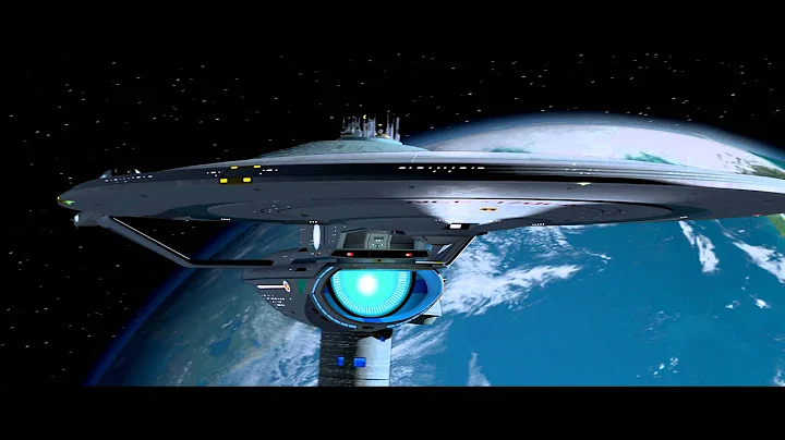 Spencer's Enterprise-A Spacedock Flyby